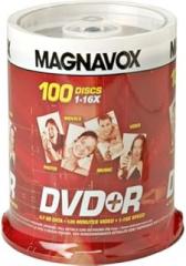 16X Write-Once DVD+r Spindle