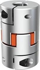 LF Three Jaw D40L78 Coupler Aluminium Plum Flexible Shaft Coupling Stepper Electronic Starter Connector 8/10/12/12.7/14/16/20/22mm(10mmx10mm)