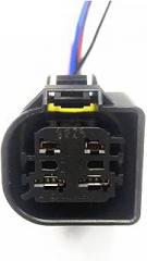 4 Pin Automotive Waterproof Electronic Connector Wiring Harness Water Pump Plug Compatible X5 X6 10098866 10098862(Size:1 Pc)