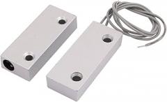Pair Rolling Electronic Security Magnetic Reed Metal Gate Door Switch Alarm Security Accessory