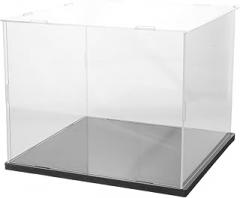 Lab Scale Cover, Lab Weighing Cover Jewelry Scale Dust Shield, 10.4x10.4x8.5 Windproof Shield, Kitchen Electronic Weighing Protection for Accurate Results