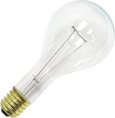 Satco S3015 Mogul Bulb in Light Finish, 9.38 inches, Clear
