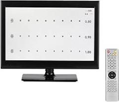 Visual Acuity Chart Digital,LCD Electronic Optical Eye Chart, Full Screen Eye Chart Digital,with Remote Control,for Optical Shop