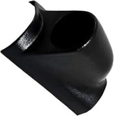 GlowShift Black Single Pillar Gauge Pod Compatible with Mazda 3 2004-2009 - ABS Plastic - Mounts (1) 2-1/16