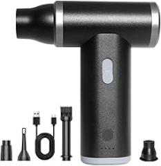 Wireless Dust Blower 110000RPM Violent Blower Mini Turbo Jet Fan Dust Removal Brushless Motor for Household Clean Tool