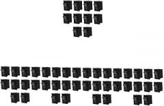 PartyKindom 50pcs Boat Rocker Button Off Compact for Vehicles Electronics and More Circuit Connection and Unique Design