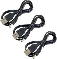 Universal USB to DC3.5x1.35mm Charging Cable DC5V Power Cable for Electronics Cameras Routers and Speakers 100cm