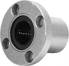 Round Flange Linear Motion Bearing Steel, Smooth Movement, for Electronic Machinery, 4 Types in Different Sizes (LMF20UU)