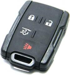 OEM Electronic 4-Button Remote Key Fob Compatible With Chevrolet GMC SUVs (FCC ID: M3N-32337100, P/N: 13577769)