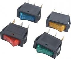1pc KCD3 red/Green/Yellow/Blue Light 3PIN Car Boat Rocker Switch(5pcs Yellow)