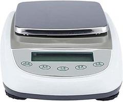 Electronic Digital Scales Kitchen Scale Laboratory Precise Analytical Balance Precise 0.01G for Chemical Minerals Experiment Spin Teaching(3kg/0.01g)