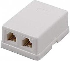 AUDIOVOX TP2662WHR Dual Mode Jack, White