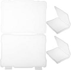 Photo Storage Containers and Electronic Component Case Plastic Organizer Box with Lid Sturdy 5X7 Inch Compact Design for Photos Jewelry Postcards Storage at Home or Office