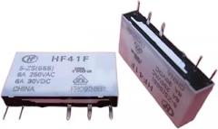 Electronic Parts 5V Relay HF41F-5-ZS HF41F 5-ZS HF41F-5 5VDC DC5V 6A 250VAC 5PIN (Size : 50PCS)