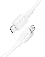 Anker USB C to Lightning Cable(3FT,White), MFi Certified for iPhone 14 Series, and More(Charger Not Included)