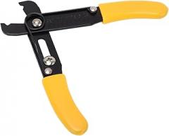 Wire Stripper Cable Stripper Electrician Manganese Thickening Steel Adjustable Range Portable Cable Stripping for Electronics