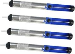 4Pcs Manual Desoldering Pump Skid Solder Sucker Tool with Powerful Suction for Efficient Solder Removal From Circuit Boards for Electronics Repair and Maintenance