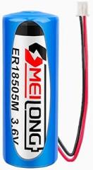 ER18505M 3.6V Lithium Battery for Smart Water Meters IC Card Type, 3500mAh Capacity, Compatible with Gas/Utility Meters, Long-Lasting Power Supply (with 2.54 Connector)