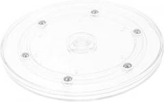 360degree Rotating Tray Base for Display Acrylic Turntable with Smooth Operation Rotation for Spices Jewelry and Electronics Versatile Organizer for Home Decor