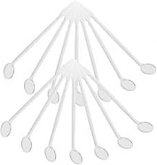 100pcs Disposable Oral Mirrors Plastic Tools for Oral Exams Reflectors for Home and Clinic Use for Clean Look and Versatile Applications