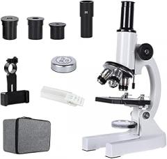 Lab Microscope Accessories 640X 1280X 2000X Biological Microscope Monocular Holder Electronic Eyepiece(Package7(40X-2000X))