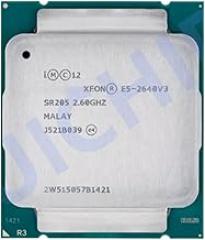 Xei0n E5-2640 V3 CPU E5-2640V3 SR205 2.60GHz 8-Cores 20M LiGA2011-3 CPU X99 DDR4 Processore Replacement for OEM New 2026 High for Reliable Electronic Component, Precision, Stable Performance