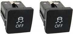 ESP OFF ASR for Anti Skid Electronic Stability Program Switch for Button for Golf for MK6 for Jetta 5 for MK5 6 for Caddy for EOS for Scirocco(2Pcs)