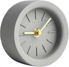 HEXEH Desktop Clock Table Clock Nordic Minimalist Desk Desktop Decoration Cement Electronic Clock Bedroom Bedside Small Clock Tabletop Decorative Clock, ZHONGXIAOFEI2023