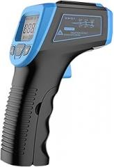 Industrial Electronic Thermometer, Non-Contact -50~600°C Digital Temperature Meter Thermometer(Blue)