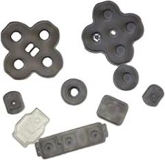 Left+ Right Power Volume Controller Rubber Button Strip Replacement Compatible with Nintendo Switch Lite