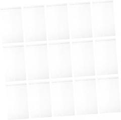 Uonlytech 100pcs Self-adhesive Storage Bag Self-adhesive Packaging for Clothing Self-sealing Bag for Electronics Clear Jewelry Packaging Bag Flat Clear Storage Bag Transparent Plastic