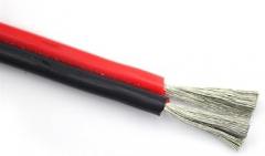Pipe House 2Pins Ultra Soft Silicone Rubber Cable, 10 12 14 16 18 20 22 24 AWG DIY Lamp Connector Cable, 1m 5m 10m Black Red Copper Electric Wire Soil Electronics (Size : 1m, Color : 24 AWG)