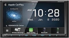 Kenwood DDX9707S 6.95 Inch DVD Receiver with Apple CarPlay or Android Auto (Certified Refurbished)