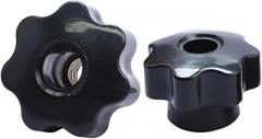 (1 Pcs) Plum Tighten Nuts M4 M5 M6 M8 M10 M12 Plastic Nylon Blind Hole 7 Star Thumb Nut Clamping Knob Manual Nut New 2026 High for Reliable Electronic Component, Precision, Stable Performance