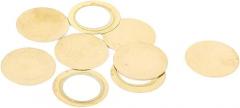 NEW LON0167 10 Pcs Electronic Components 12mm Dia Piezoelectric Copper Buzzer Film Gasket(10 Stücke Elektronische Komponenten 12mm Durchmesser Piezoelektrische Kupfer Summer Filmdichtung