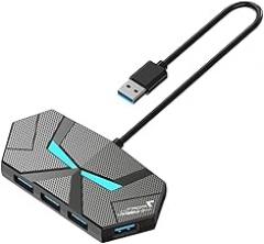 7-1 USpB HUB USpB 3.0 5Gbps HUB USpB Docking Station USpB Splitter OTG Adaptier with Type C Power Port for PC Laptop Maicbook New 2026 High for Reliable Electronic Component