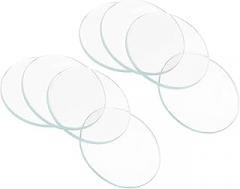 CoCud Watch Crystal Len Glass, 18.5mm Dia. Optical Glass Single Dome Face Crystals Replacement Lens Clear - (Applications: for Watchmaker Repair Electronic Mechanical Watch), 8-Pieces