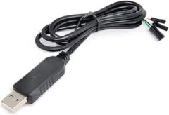 Wiring Connecting Terminals - Smart Electronics PL2303 PL2303HX USB to UART TTL Cable Module 4p 4 pin RS232 Converter Serial Line Support Linux Mac Win7