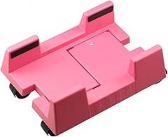 CPU Stand CPU Stand Mobile Desktop Tower,Adjustable and Mobile PC Holder with Wheels and Adjustable Width from 5 Inches to 9 Inches PC Tower Stand Holder (Color : Gray)