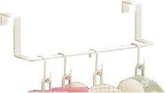 Versatile Radiator Towel Rail - Efficient Heating Towel Holder with Hooks for Bathrooms and Laundry Rooms (White)