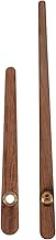 HOMSFOU 1set Elegant Wooden Clock Hands for Repair Wear-Resistant Clock Pointers Simple Design and Maintenance