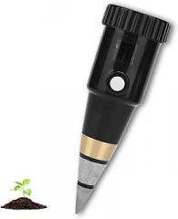 EBTOOLS Soil Meter, Portable Electronic Moisture Sensor 3~8 Instrument Soil Hygrometer Tester, Waterproof Metal Electrode, for Garden/Farm/Indoor/Outdoor