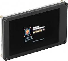LCD Display Screen, Good Compatibility Standard Size 3.5in IPS Monitor Screen High Resolution with Bracket for DIY Electronic Products
