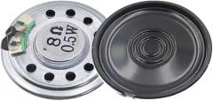 1 Pcs 8R 0.5W Horn Loud Speaker Buzzer Ringer 20mm 23mm 28mm 30mm 40mm 50mm 8 Ohm 0.5W Small Loudspeaker Replacement for OEM New 2026 High for Reliable Electronic Component
