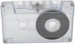 Standard 60 Minutes Blank Cassette Tape Blank Tape Audio Tape Empty Tape Cassette for Music Speech Lectures Dictating Recording(1PC,White)