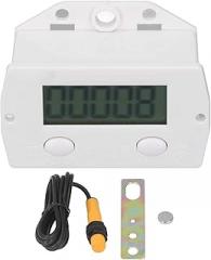 Electronic Counter 5 Digit Digital Display 0‑99999 + Plastic Sensor with Magnetic Magnetic Electronic Counter Punch Machine Tool Assembly Line