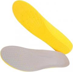 Milisten Comfortable Shoe Insoles Shock-Absorbing Soft Cushioned Shoe Pads for Women Size 36-40 Cut-to-fit Inserts