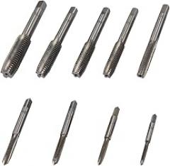 Alloy Steel Tap and Die Set with Adjustable Wrench ed Hand s Hands Screw Taps