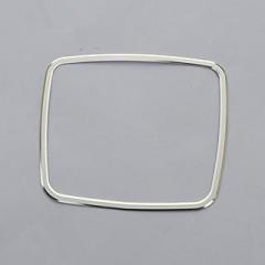 For Porsche Panamera 2009-2015 .Car Electronic Handbrake Switch Frame Decoration Sticker Trim Aluminium Alloy Interior Styling