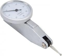0‑0.8mm Dial Indicator, Dial Indicator with 2pcs Dovetail Clips, Dial Indicator Steel Leverage Measuring Tool, Electronic Indicators